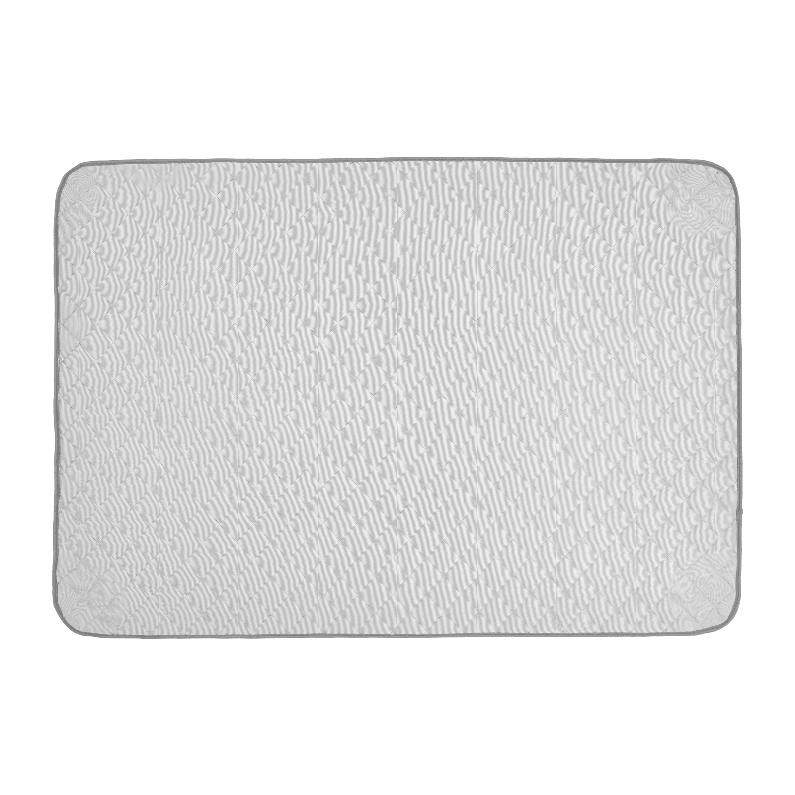 Tapis rafraîchissant chien et chat (matelassé, gris, taille XS)